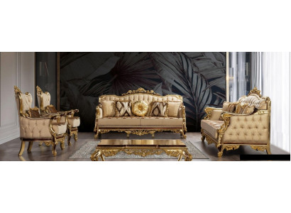 Sofa set 3+3+1+1 Seater Coffee table Sofa Sofas Armchair Suite Couch Set 5pcs
