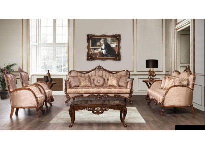 Sofa set 3+3+1+1 Seater Coffee table Suite Sofa Armchair Sofas Set 5pcs.