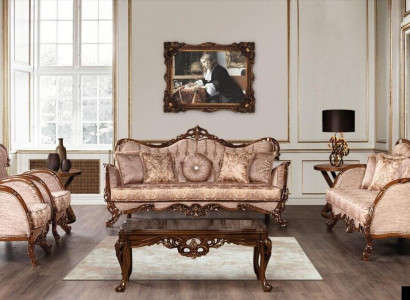 Sofa set 3+3+1+1 Seater Coffee table Suite Sofa Armchair Sofas Set 5pcs.
