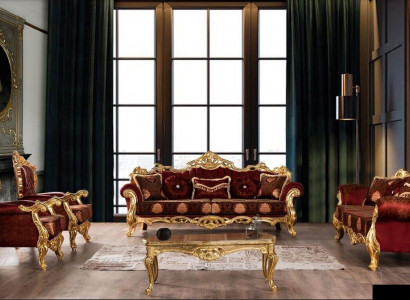 Sofa set 3+3+1+1 Seater Coffee table Suite Sofas Armchair luxury set 5 pieces