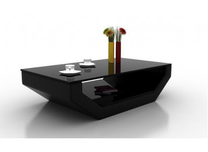 Design Space Luxury Leather Glass Table Living room Sofa Table Side tables