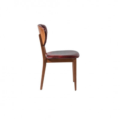 Dark brown Chesterfield Chair Stylish single seater chair Modern seating furniture