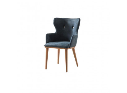 Real wood Furniture Chair Dining room Design Chairs Natural wood armchair wooden chair new