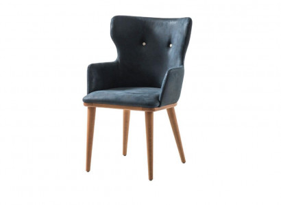 Real wood Furniture Chair Dining room Design Chairs Natural wood armchair wooden chair new