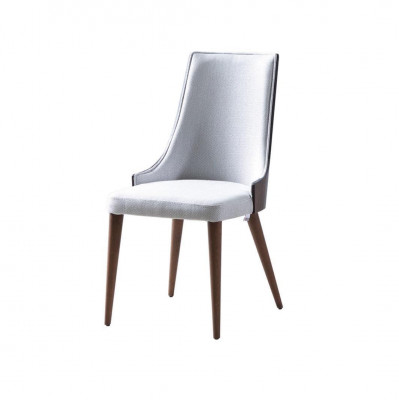 Chair Armchair Modern Design Furniture Luxury Dining room Chairs Kitchen Wood Textile