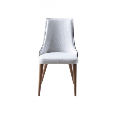 Chair Armchair Modern Design Furniture Luxury Dining room Chairs Kitchen Wood Textile