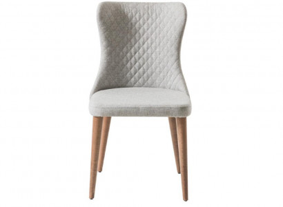 Armchair Dining room Wood Chair Textile Upholstery Chairs Furniture Dining room Armchair new