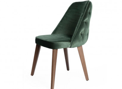Green Chesterfield Chair Luxury Dining Chairs Upholstery Single Seater