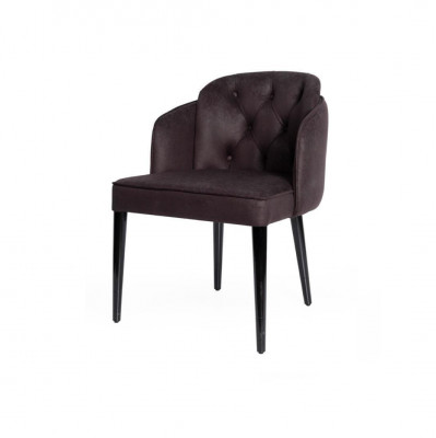 Design Chair Armchair Upholstery Chairs Lounge Solid Wood Textile Wood Armchair new