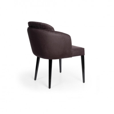 Design Chair Armchair Upholstery Chairs Lounge Solid Wood Textile Wood Armchair new
