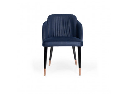 Classic r Armchair Chair Blue Seat Upholstery Design Wood Textile Modern Style new