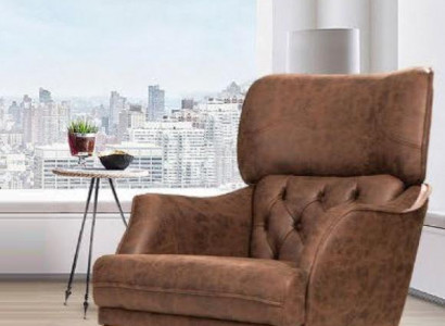 Luxury Single Seater Armchair Couch Upholstery Furniture Chesterfield Desing Sofa Leather