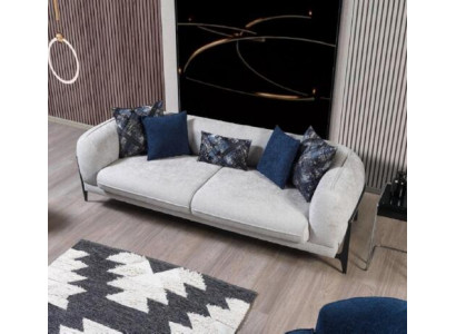 Sofa Couch Upholstery Three Seater Gray Couches Furniture Modern Design 3 Seater Sofas new