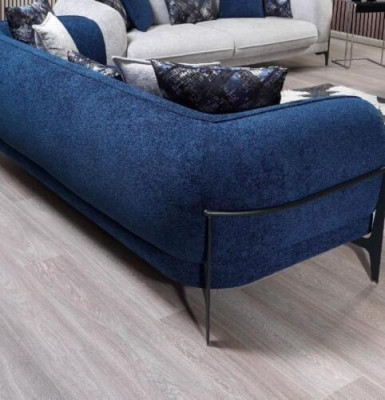 Luxury Three Seater Sofa 3 Seater Sofas Seat Design Modern Furniture Couches Blue new