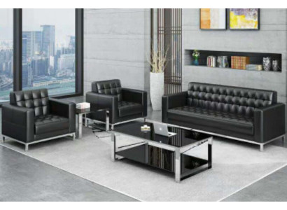 Office Furniture Sofa set 321 Seater Suite Upholstered Sofa Seat Design