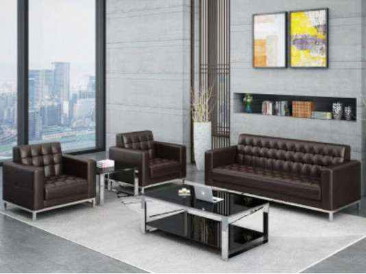 Office Furniture Sofa set 321 Seater Suite Upholstered Sofa Seat Design