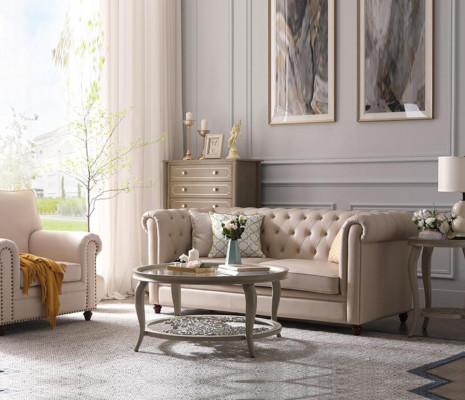 Sofa set Chesterfield 321 Living landscape Seat Design Couch Sofas Leather sofa