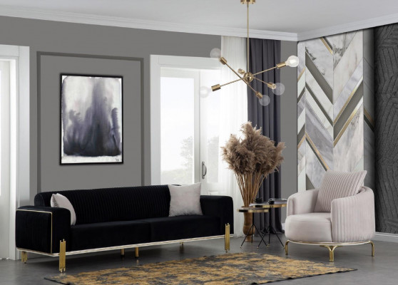 Luxury sofa set couch set sofa upholstery couches 3+3+1 upholstery sets velvet