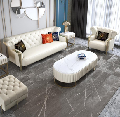 Sofa set 321 Seater Suite Upholstery Couch Sofa Sofas Chesterfield