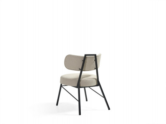 Luxurious design chair from Wood with soft upholstery for Dining room