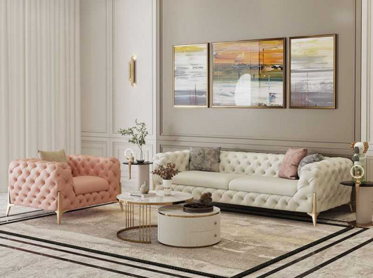 Sofa 2 Seater Luxury Designer Couch new Sofa Luxury Upholstered Sofas Two-seater 176cm