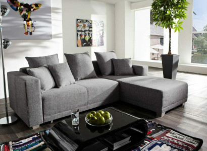 Corner sofa L-shape Sofa Couch Upholstery Sofas Living landscape Fabric sofa Stool Couches