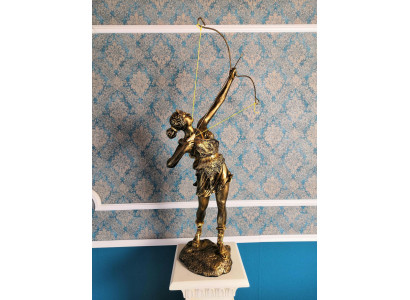Diana Goddess Bow Arrow XXL Designer Statue Sculpture Figure Statues Decoration