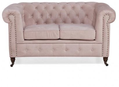 Luxury 2 Seater Couch Upholstery Sofa Textile Fabric Couches Suite Chesterfield new
