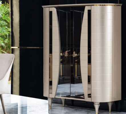 Cabinets Wood Showcases Glass Wardrobe Real wood Display case Living room Furniture Sideboard