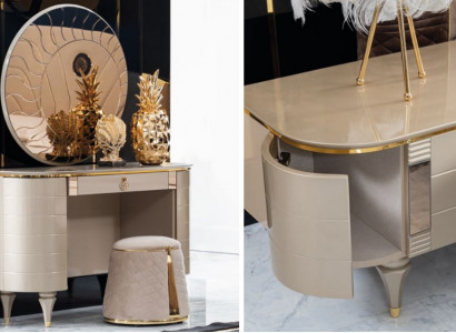 Consoles Table Dressing Table Dressing Table Stool new 2-piece. Tables Dressing table