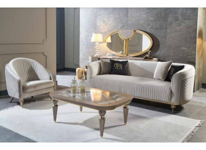 Sofa set 3+1 Seater Italian Style Sofas Designer Upholstery Sofas new