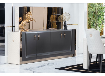 Furniture Group new set 2 pieces. Chest of drawers Mirror Chests of drawers Wardrobe Luxury Shelf Console