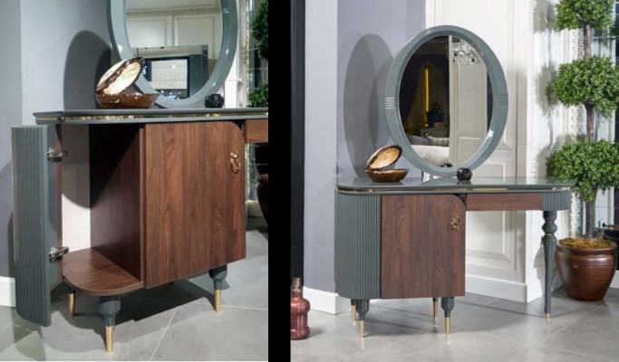 Bedroom Furniture Designs 2-piece dressing table cosmetic table dressing table mirror