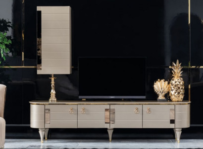 Sideboard Wardrobe Wall Modern tv Wood Suite Set Furniture Wall unit Display case TV cabinet