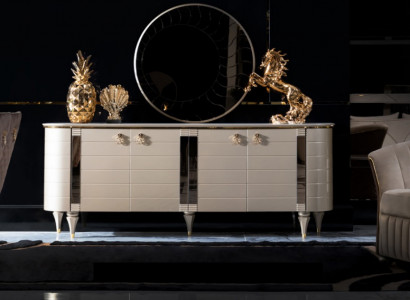 Luxury Chests of drawers Wardrobe Shelf Console Furniture Wooden Cabinet Mirror Chest of drawers Wardrobe