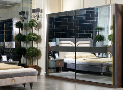 Wardrobe Design Clothes cabinets Mirror Furniture Wardrobe Italian style