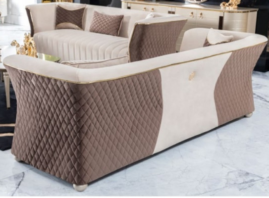 Upholstery Designer Furniture Three Seater Sofa 3 Seater Sofas Luxury Textile Couches big