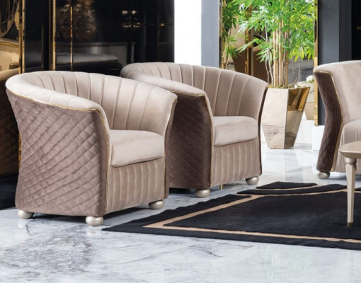 Upholstery Suite Sofas Couch Designer Sofa set 3+1+1 Seater Fabric Couches