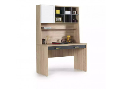 Desk Bookshelf Wood Childrens room Brown children's room shelf