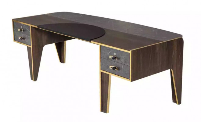 Desk with drawers Study room furniture Table Luxury Office 220x95