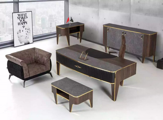 Desk with drawers Study room furniture Table Luxury Office 220x95