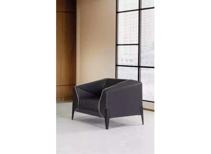 Designer Office Armchair Textile Furniture Fabric Study Room Furnishings Upholstered Armchair