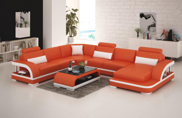 Design Couch Luxury Couches Leather Sofa Seat Corner Suite Upholstery Corner Couch new