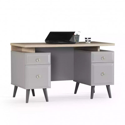 Computer desk Desk Children's Desk Wood Gray Table Design