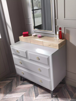 Chest of drawers Wardrobe Children Room Chests of drawers Wood Gray Modern Youth Room