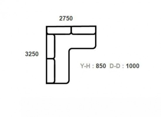 Design Corner sofa L-shape Couch Upholstery Luxury Living room Soft Style