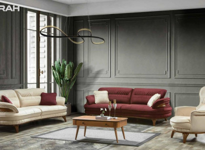 Group Sofa set 3+3+1 Seater Luxury Sofa Armchair Sofas Fabric Set