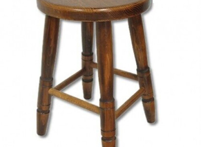 Stool wooden stool Stool Dining room stool Beech Wood Solid Brown 46 cm