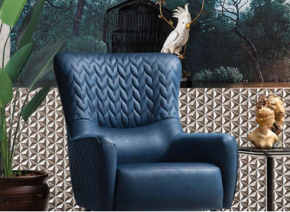 Armchair Single Seater Luxury 1 Seater Upholstery Seat Designer Textile Seat Fabric Modern