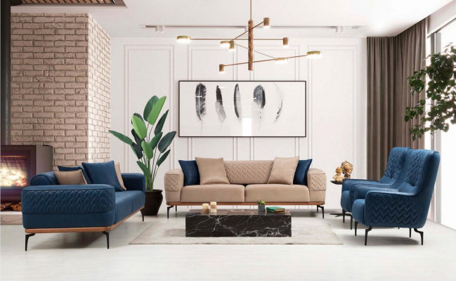 Sofa set Complete e Couchgarnitur 331 Seat Armchair Sofa Couches Furniture Set new